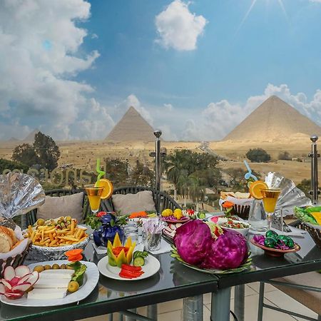 Bed and Breakfast Pyramids Energy Kairo Exterior foto