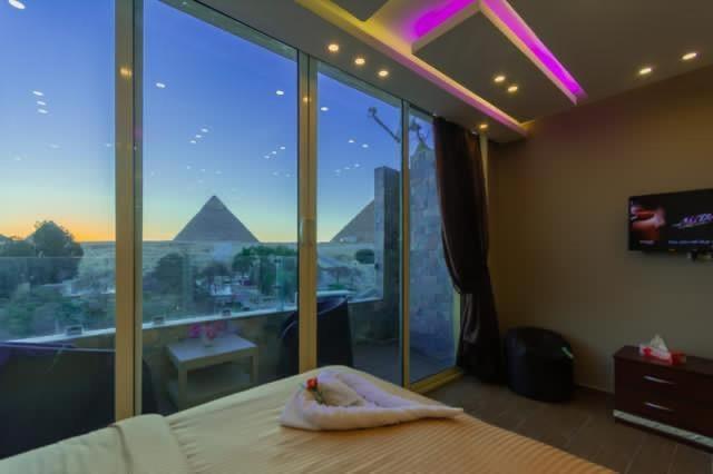 Bed and Breakfast Pyramids Energy Kairo Exterior foto