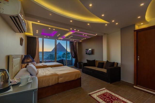 Bed and Breakfast Pyramids Energy Kairo Exterior foto