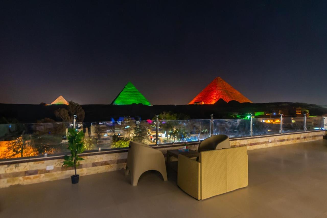 Bed and Breakfast Pyramids Energy Kairo Exterior foto
