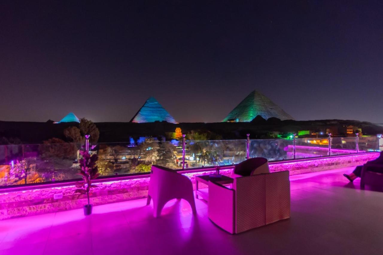 Bed and Breakfast Pyramids Energy Kairo Exterior foto