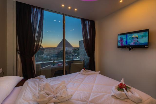 Bed and Breakfast Pyramids Energy Kairo Exterior foto